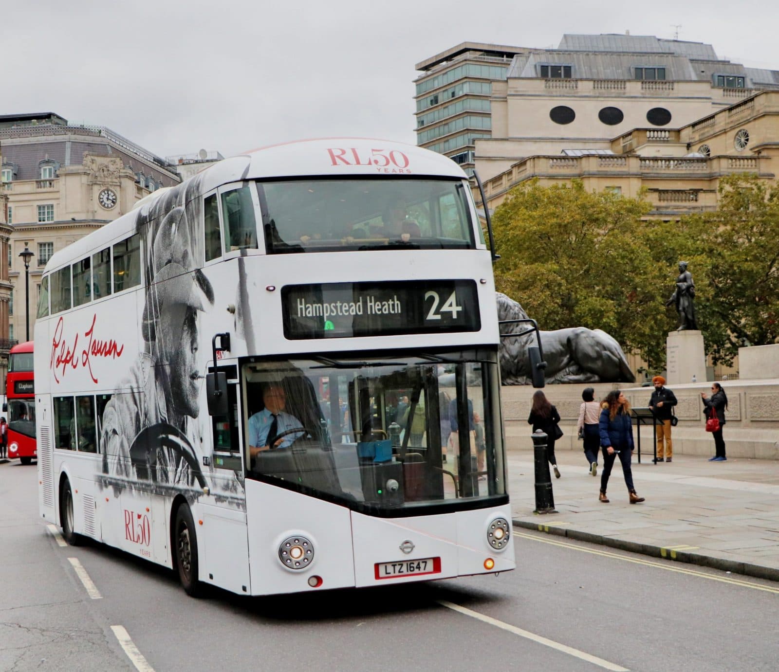Full bus wrap advertising UK